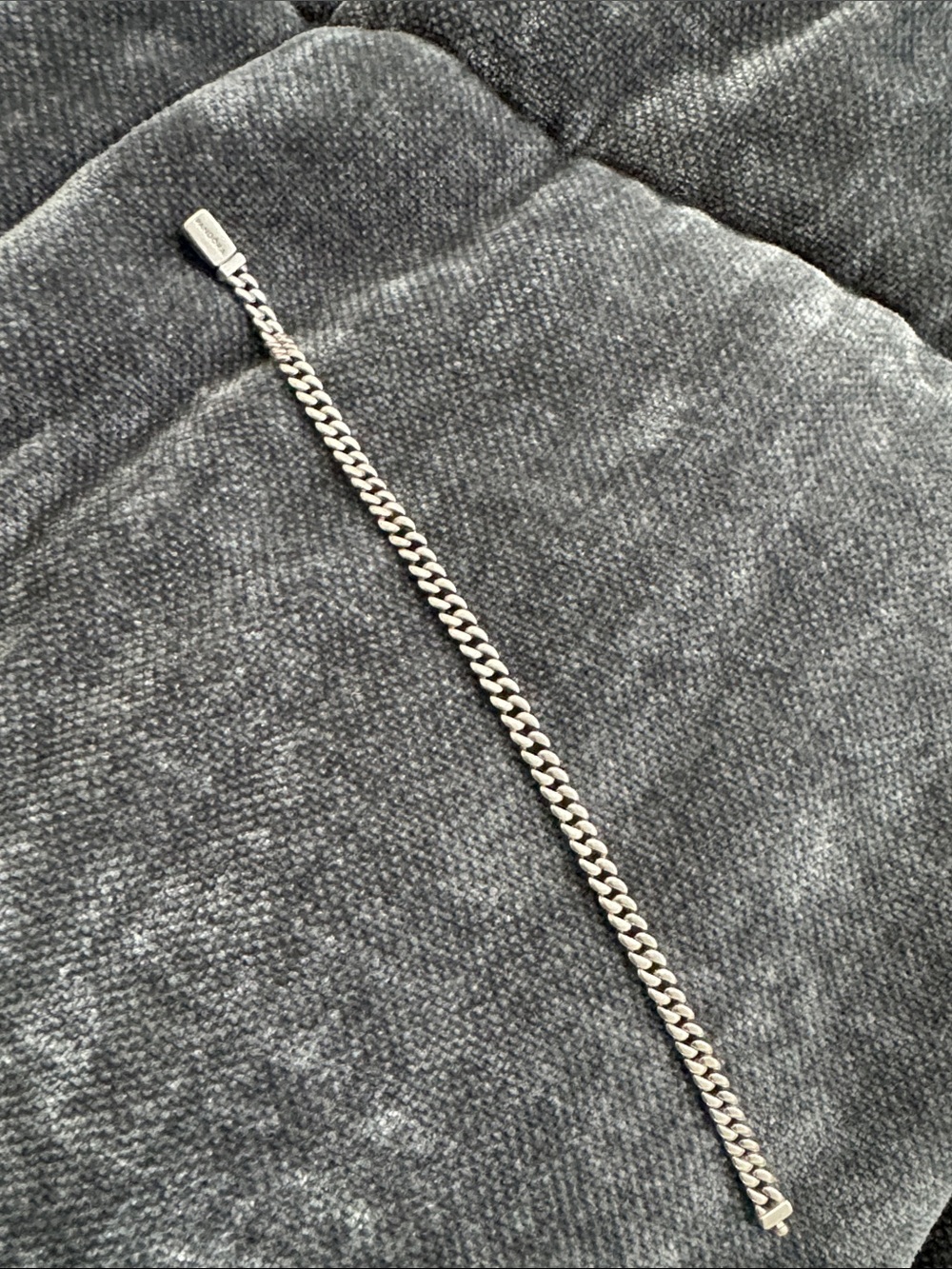 Pandora silver Cuban link bracelet size 7.1